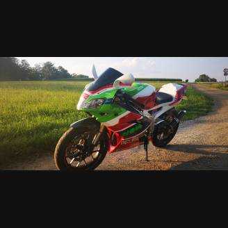 Painted street fairings in abs compatible with Aprilia RS 125 2006 - 2010 - MXPCAV12082