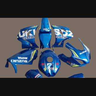 Painted Race Fairings Suzuki Gsxr 1000 2017 - 2019 + tank cover, screws, fasteners - MXPCRV11887