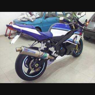 Lackierte Straße Verkleidung auf ABS kompatibel mit Suzuki Gsxr 600/750 2004 - 2005 - MXPCAV1626