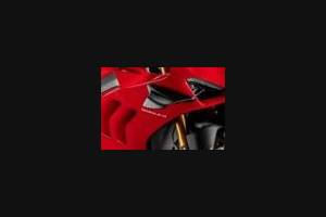 Original Ducati right and left winglets in plastic for Ducati Panigale V4 V4S 2020 - 2021 - MXPCAV12417