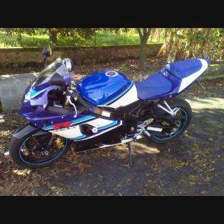 Painted street fairings in abs compatible with Suzuki Gsxr 600/750 2004 - 2005 - MXPCAV1626