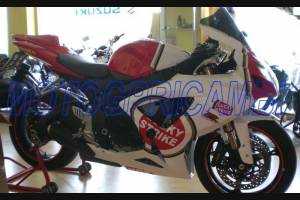 Carene stradali in abs verniciate compatibili con Suzuki Gsxr 600/750 2006 - 2007 - MXPCAV1639