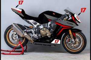Lackierte Rennverkleidung Honda Cbr 1000 RR 2017 - 2019 - MXPCRV11810