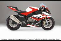 Carene racing Bmw S 1000RR 2015 - 2018 verniciate + viti con gommino, ganci rapidi MXPCRV12456