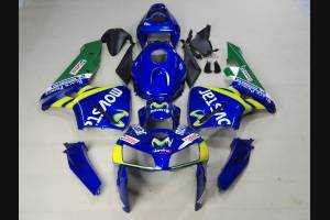 Lackierte Straße Verkleidung auf ABS kompatibel mit Honda CBR 600 RR 2005 - 2006 - MXPCAV1551