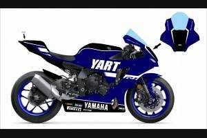 Lackierte Rennverkleidung Yamaha R1 2020 - MXPCRV12407