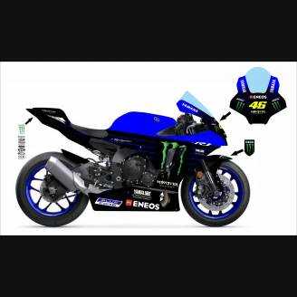 Carenado Racing Pintado Yamaha R1 2020 - MXPCRV12407