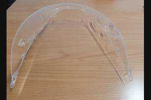Trasparent Windscreen Yamaha R1 2020 - MXPPMT12408