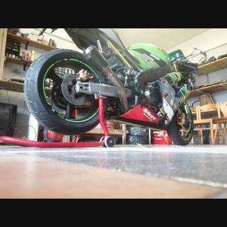 Carenage en abs pour la roue avec peinture compatible avec Kawasaki ZX6R 636 2003 - 2004 - MXPCAV3552