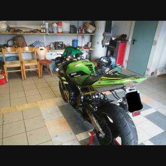 Painted street fairings in abs compatible with Kawasaki ZX6R 636 2003 - 2004 - MXPCAV3552