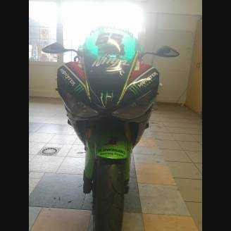 Painted street fairings in abs compatible with Kawasaki ZX6R 636 2003 - 2004 - MXPCAV3552