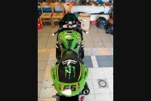 Painted street fairings in abs compatible with Kawasaki ZX6R 636 2003 - 2004 - MXPCAV3552