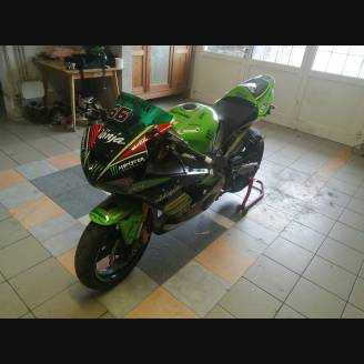 Painted street fairings in abs compatible with Kawasaki ZX6R 636 2003 - 2004 - MXPCAV3552