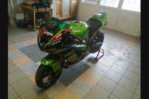 Painted street fairings in abs compatible with Kawasaki ZX6R 636 2003 - 2004 - MXPCAV3552