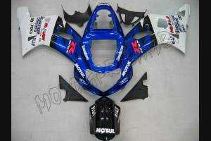 Lackierte Straße Verkleidung auf ABS kompatibel mit Suzuki Gsxr 600/750 2001 - 2003 - MXPCAV1651