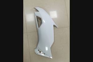 Kawasaki Zx6R 2019 - 2020 Complete and unpainted fairings in abs with front fender - MXPCAD12604