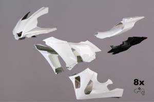 Yamaha R1 2020 - 2026 fairing without front fender VS2 - MXPCRD12405