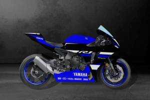 Lackierte Rennverkleidung Yamaha R1 2020 - MXPCRV12611