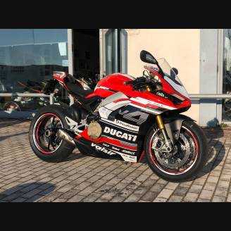 Painted street fairings in abs compatible with Ducati Panigale V4 V4S for Akrapovic exhaust - MXPCAV11947