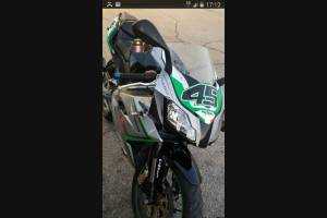 Lackierte Straße Verkleidung auf ABS kompatibel mit Aprilia RS 125 2006 - 2010 - MXPCAV7561