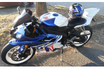 Lackierte Straße Verkleidung auf ABS kompatibel mit Yamaha R6 2006 - 2007 - MXPCAV1685 2