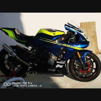Lackierte Rennverkleidung Yamaha R1 2015 - 2019 - MXPCRV7070