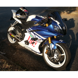 Lackierte Straße Verkleidung auf ABS kompatibel mit Yamaha R6 2006 - 2007 - MXPCAV1685
