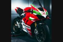 Painted street fairings in abs compatible with Ducati Panigale V4 V4S for Akrapovic exhaust Matt fluo 2020 -2021 - MXPCAV12650