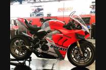 Carenage abs pour la roue avec peinture avec Ducati Panigale V4 V4S Akrapovic Échappement Matt fluo 2020 - 2021 - MXPCAV12695