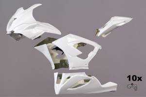 Race Package BMW S 1000 RR 2019 - 2020 : racing fairings + Fasteners + Screws - MXPCRD12711