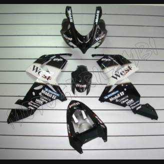 Painted street fairings in abs compatible with Kawasaki ZX10R 2004 - 2005 - MXPCAV1694