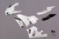 Race Package Yamaha R1 2015 - 2019 : racing fairings + Fasteners + Screws - MXPCRD12712