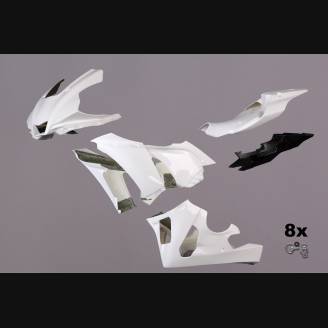 Race-Paket Yamaha R1 2015 - 2019 : Verkleidungen + Schnellverschluss + Screws - MXPCRD12712