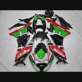 Lackierte Straße Verkleidung auf ABS kompatibel mit Kawasaki ZX6R 2009 - 2012 - MXPCAV12718