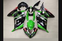 Painted street fairings in abs compatible with Kawasaki ZX Ninja 300 2013 - 2017 - MXPCAV12715