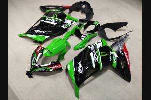 Painted street fairings in abs compatible with Kawasaki ZX Ninja 300 2013 - 2017 - MXPCAV12715