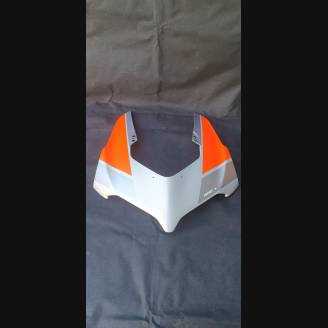 Carene stradali in abs verniciate compatibili con Ducati Panigale V4R per scarico Akrapovic Matt fluo - MXPCAV11956