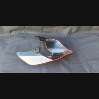 Painted street fairings in abs compatible with Ducati Panigale V4R for Akrapovic exhaust Matt fluo - MXPCAV11956