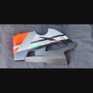 Carene stradali in abs verniciate compatibili con Ducati Panigale V4R per scarico Akrapovic Matt fluo - MXPCAV11956