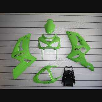 Painted street fairings in abs compatible with Kawasaki ZX6R 636 2003 - 2004 - MXPCAV1732