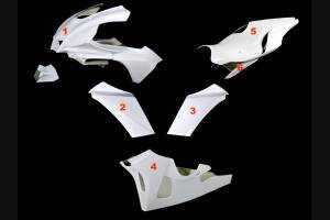 Yamaha R1 2020 fairing without front fender VS1 - MXPCRD12747