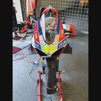 Carenado Racing Pintado Ducati Panigale V4 V4S 2020 Colin Neoprene + tornillos, tornillos rapidos - MXPCRV12773