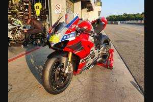 Carene Racing Verniciate Ducati Panigale V4 V4S 2020 + viti, ganci rapidi - MXPCRV12773