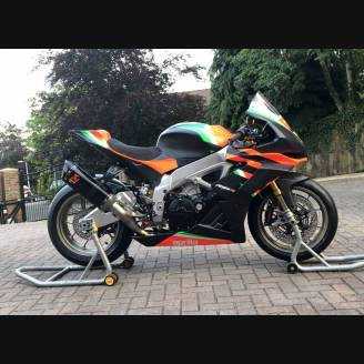 Lackierte Rennverkleidung Aprilia RSV4 2015 - 2020 + Schrauben, Schnellverschlüsse - MXPCRV11790
