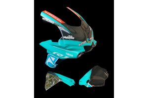 Carenage Racing Peint Yamaha R1 2020 + crochets rapides -MXPCRV12771