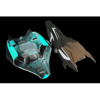 Lackierte Rennverkleidung Yamaha R1 2020 + Schrauben, Schnellverschlüsse -MXPCRV12771