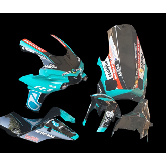 Carene Racing Verniciate Yamaha R1 2020 + viti, ganci rapidi - MXPCRV12771