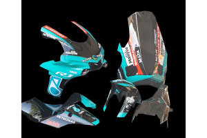 Carenado Racing Pintado Yamaha R1 2020 + tornillos, tornillos rapidos -MXPCRV12771