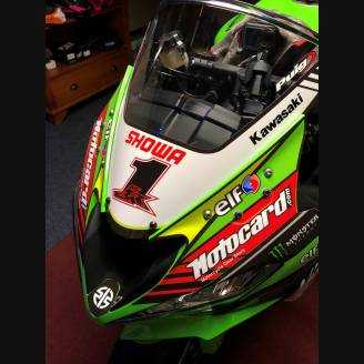 Carenage en abs pour la roue avec peinture compatible avec Kawasaki ZX6R 2019 - 2020 - MXPCAV12827