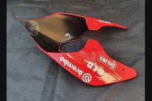 Painted street fairings in abs compatible with Ducati Panigale V4R for Akrapovic exhaust - MXPCAV12787